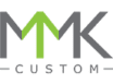 A logo of the company mk custom